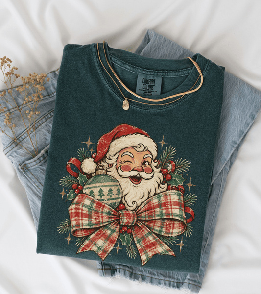 Vintage Santa Christmas Shirt